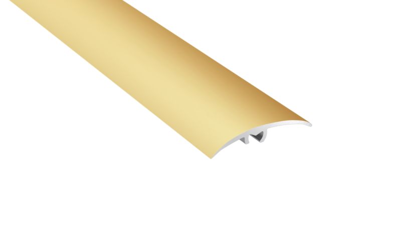 Profil aluminiowy wyrównujący GoodHome 37 x 930 mm złoty nr 27