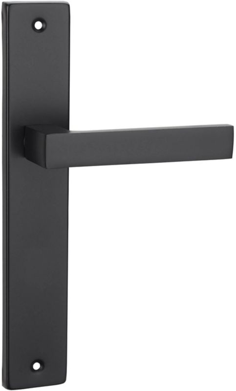 Klamka drzwiowa Qubik długi szyld bez przebicia