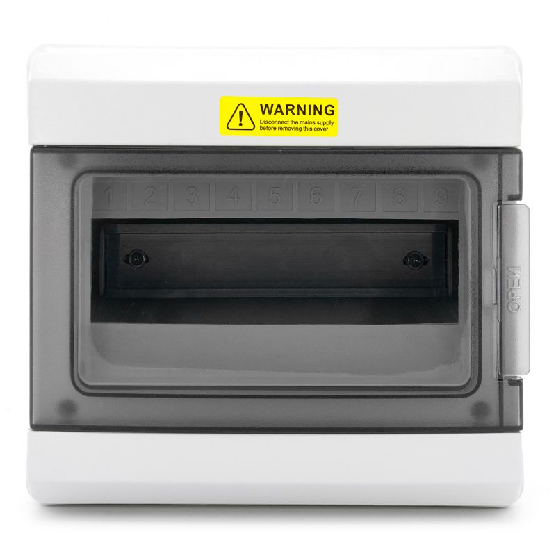 Rozdzielnica natynkowa 9 - modułowa ELS Elektrotechnika RN66-9, skrzynka hermetyczna IP66 1x9 1000V DC, do PV i przemysłu, 1 szt.