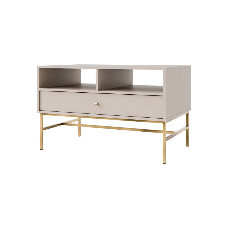 Stolik kawowy z szufladą Bonni Sakai 3 T201 Beż 1 szt.