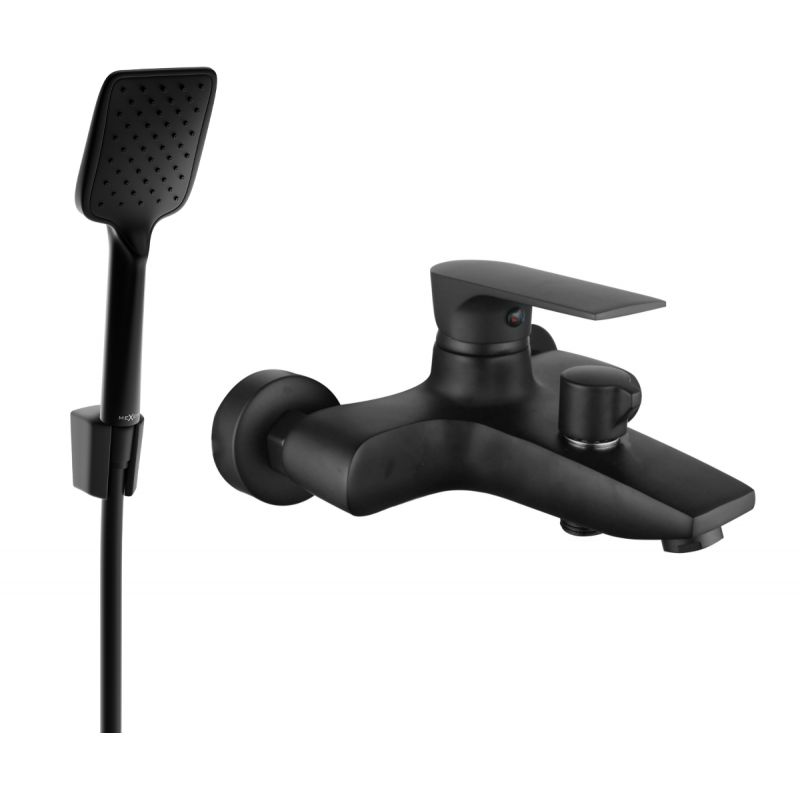 Bateria wannowa Mexen Aries czarna 7383R62-70 1 szt.