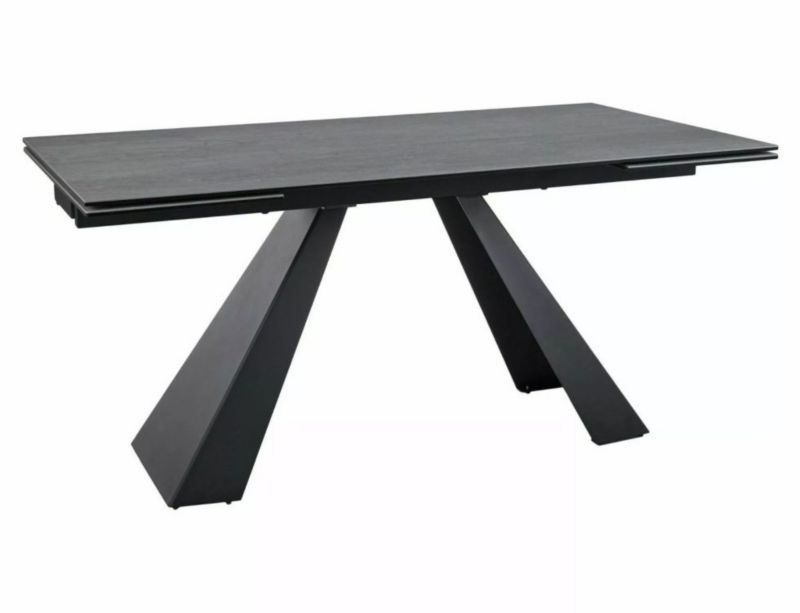 Stół Signal rozkładany SALVADORE CERAMIC 160(240)x90 jasnoszary mat pietra di savoia 1 szt