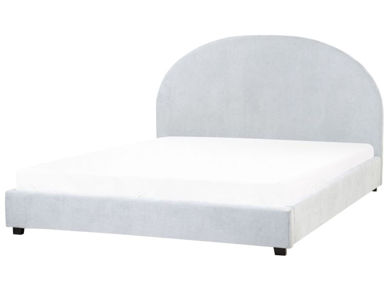 Łóżko Vaucluse 160 x 200 cm Błękitny 1 szt.