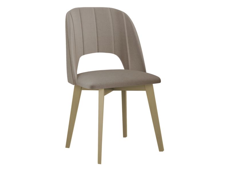 Krzesło MIRJAN 24 tapicerowane Monti IV Pik prosty sonoma/khaki beż 1 szt.