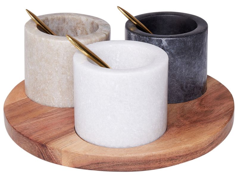 Naczynia do serwowania Heraklion Efekt marmuru Kolorowy 1 szt.