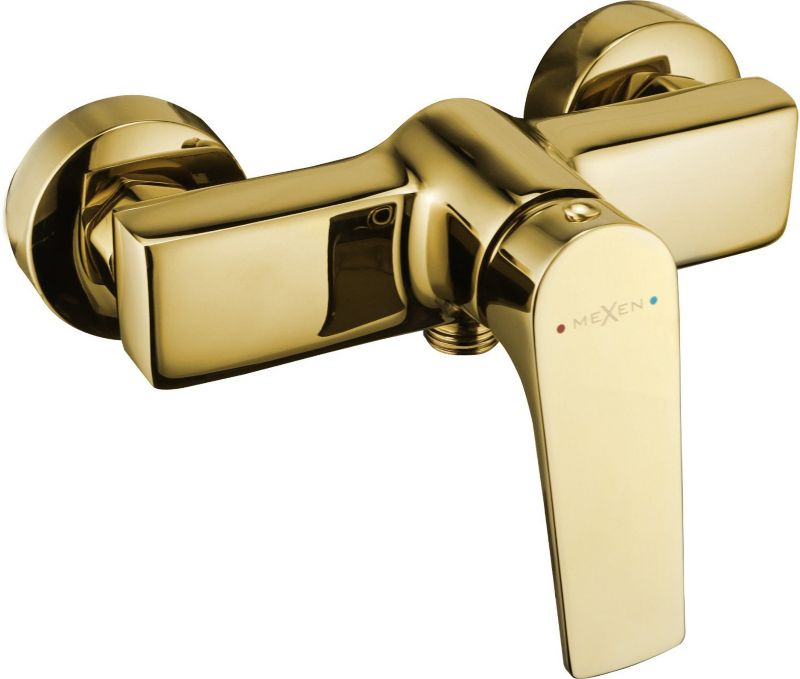 Bateria prysznicowa Mexen Lynx złota 1 szt.