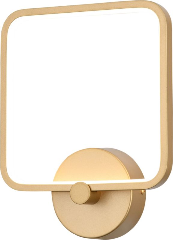 Kinkiet Anaya kwadratowy 640 lm 4000 K złoty