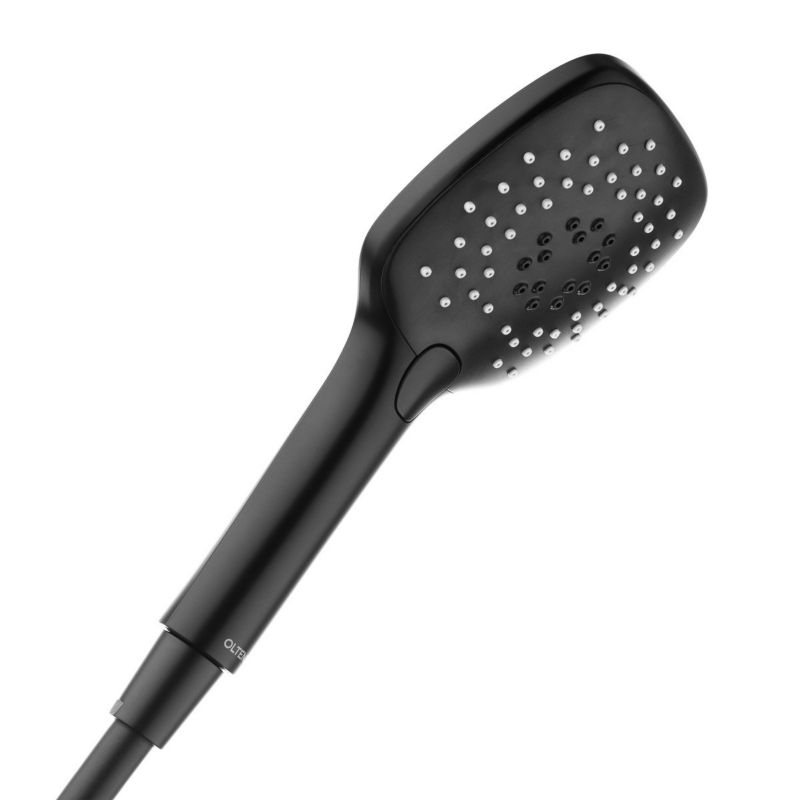 Słuchawka prysznicowa Oltens Driva EasyClick czarny mat 3-strumieniowa 110mm 1 szt.