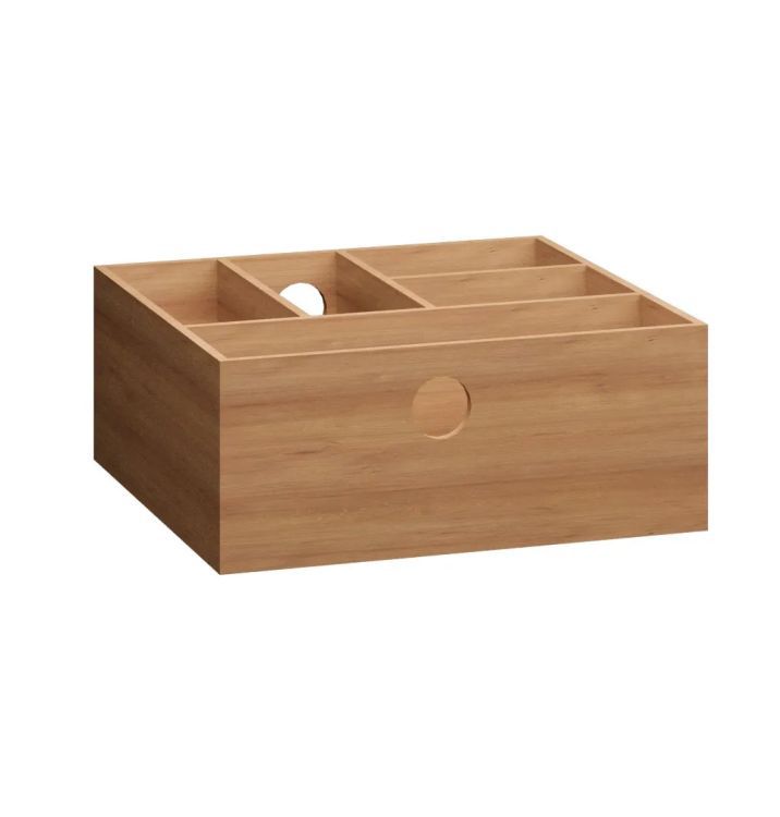 Organizer KROFAM do szuflady 23x25 cm drewniany bukowy 1 szt.