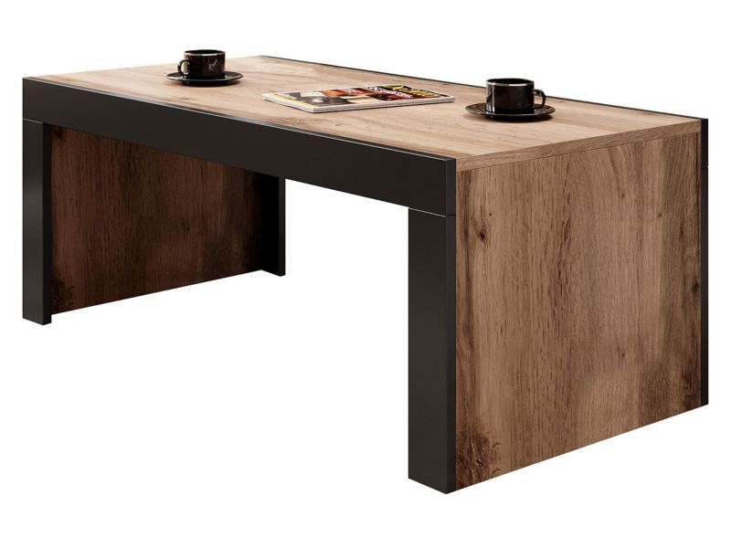 Stolik kawowy MIRJAN 24 Mila wotan / czarny 1 szt.