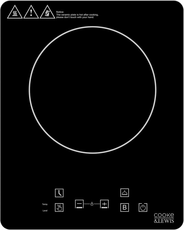 Płyta indukcyjna Cooke&Lewis przenośna