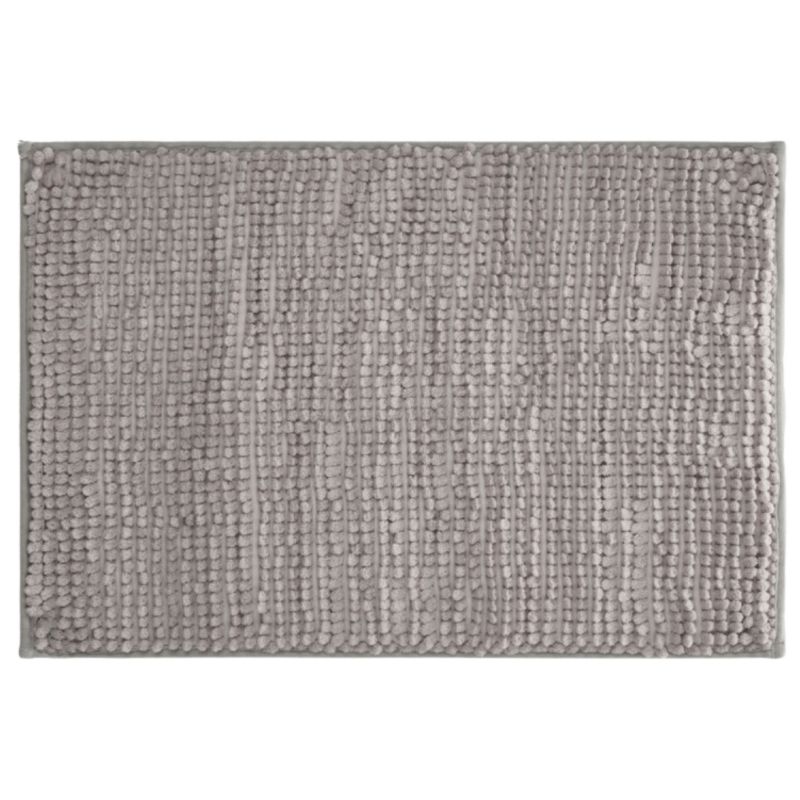 Dywanik Do Łazienki Berilo Beżowa Tkanina 40X60Cm 1Szt.