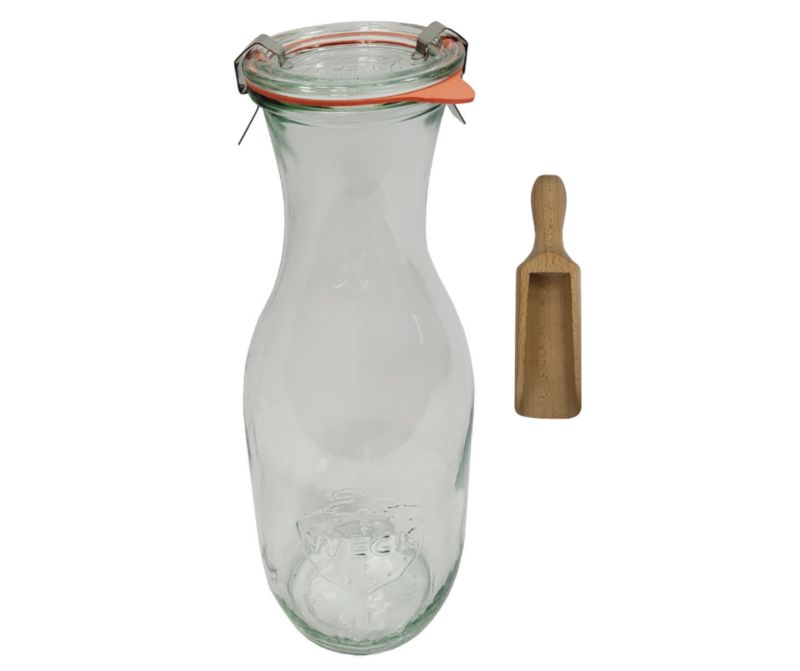 Karafka MODO24 Weck 1062 ml fi 60 szklane wieko gumka 1 kpl.