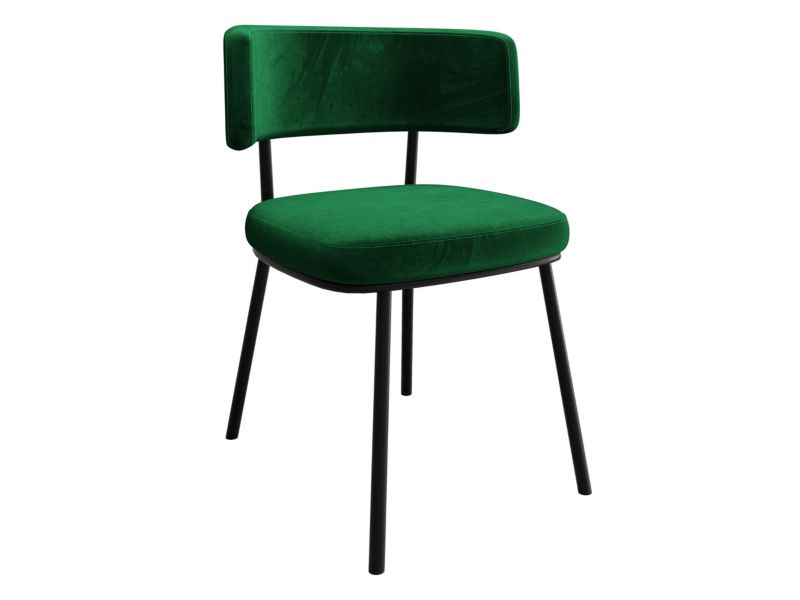 Krzesło MIRJAN 24 tapicerowane Iga butelkowa zieleń 1 szt.