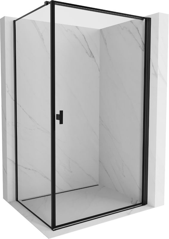 Kabina prysznicowa Mexen Mist-B czarna 90 x 120 cm - 8A2T-090-120-70-70-P 1 szt.