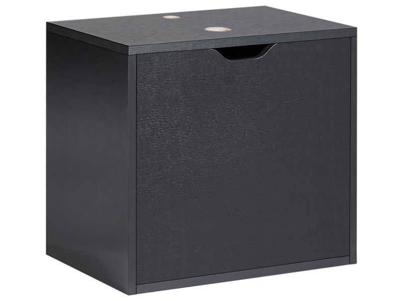 Wisząca szafka pod umywalkę Suzano 45 cm Czarny 1 szt.