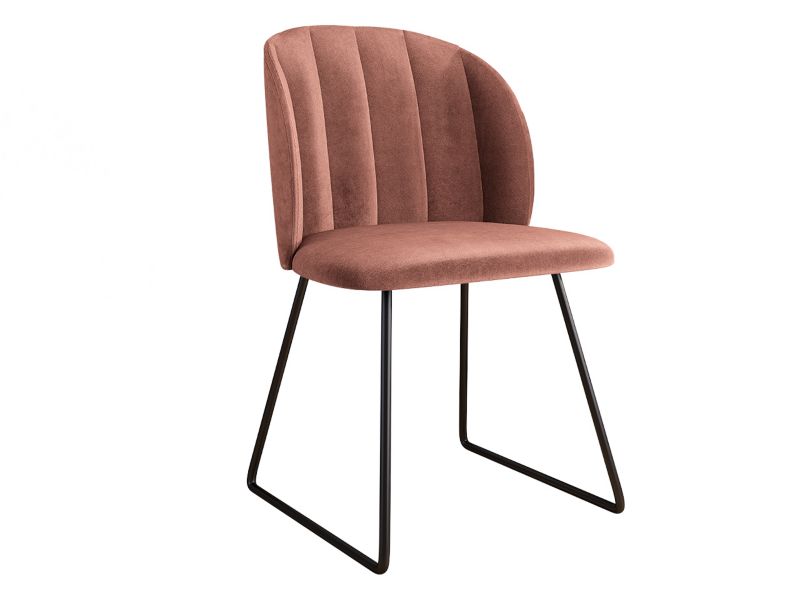 Krzesło MIRJAN 24 tapicerowane Tosiano 1 róż indyjski 1 szt.