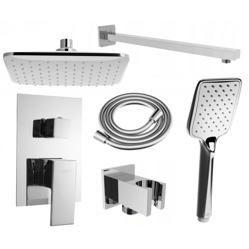 Zestaw prysznicowy DR62 podtynkowy Mexen Uno chrom 1 szt.