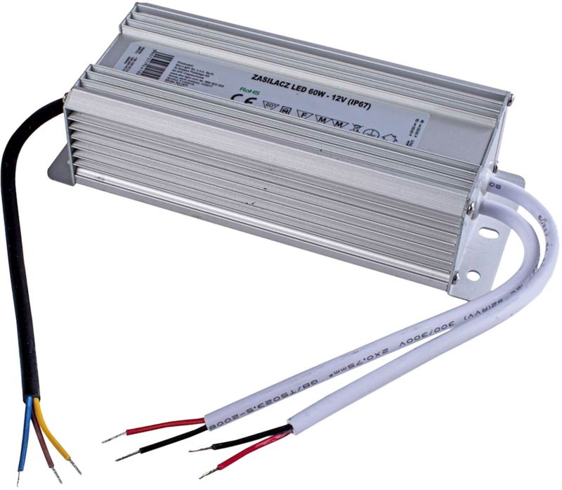 Zasilacz IP67 60 W LED