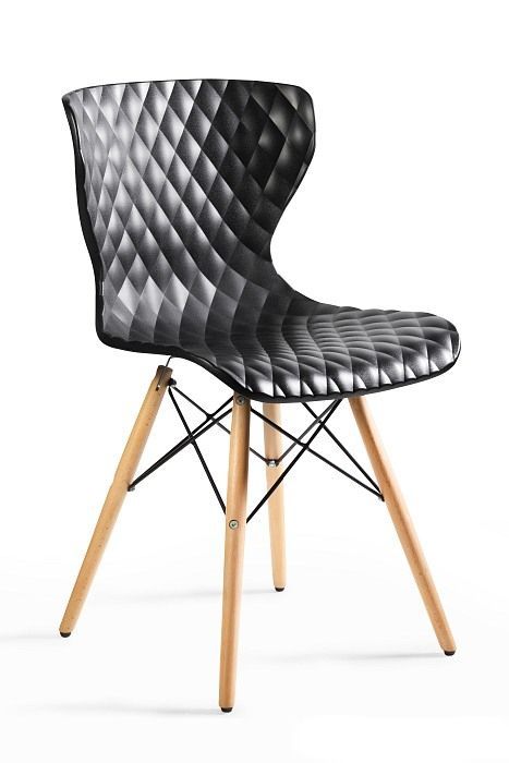 Krzesło Unique OPEN czarne 1 szt