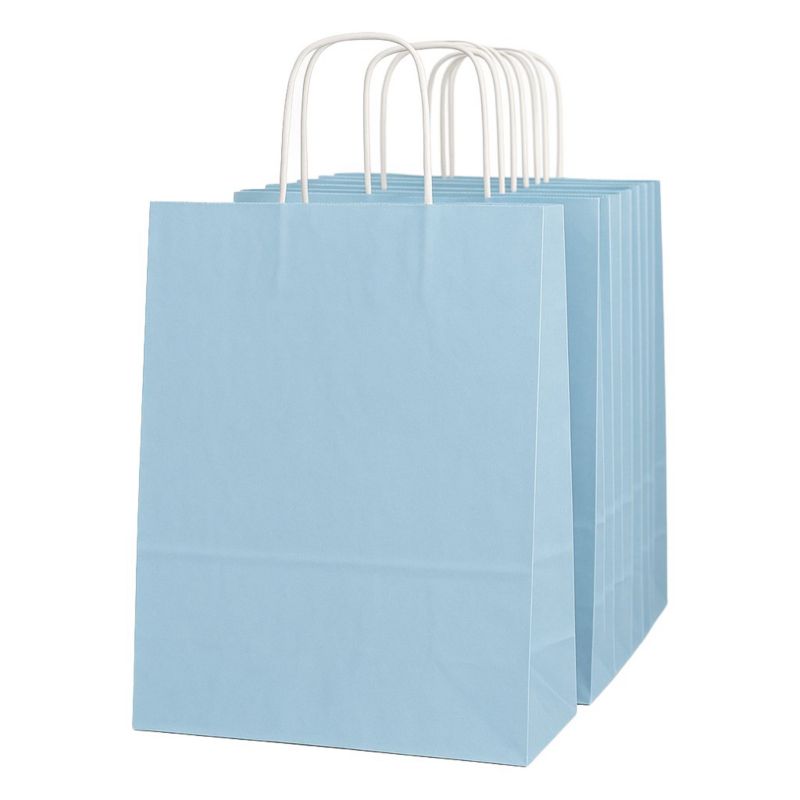 Pakiet - Torba papierowa Neopak na prezent 240x100x320 PASTEL. NIEB. 10 szt.