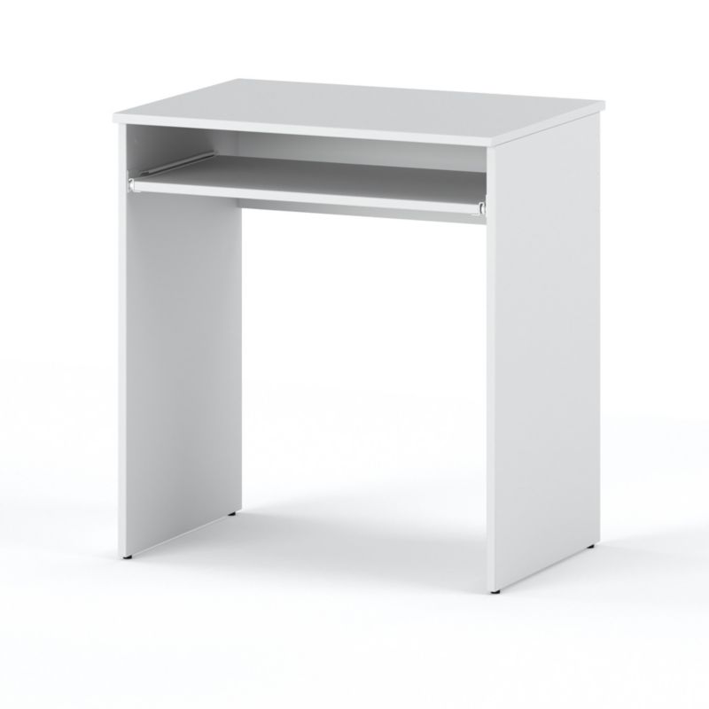 Biurko Hurtownia-Mebli Pojemne Hugo Małe 68cm Biały Mat Biały Mat 68x51x74 cm 1szt.