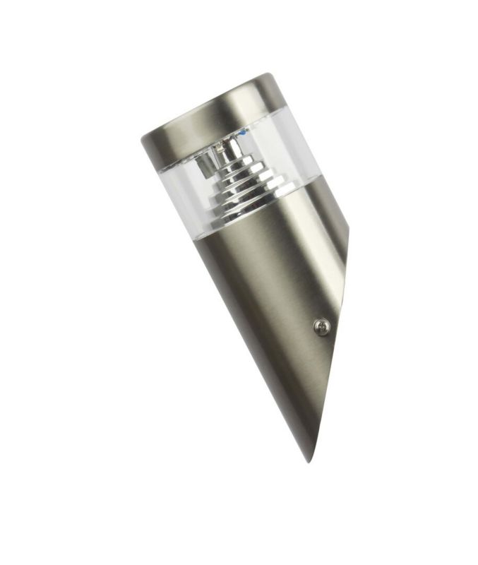 Kinkiet ścienny zewnętrzny Rabalux Lisbon stal nierdzewno-przezroczysty LED 7W 4000K 560lm IP54 wym: 20 x 8 x 12 cm - 1 szt.