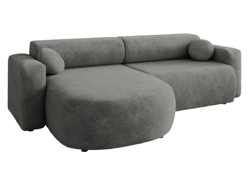 Narożnik z funkcją spania MIRJAN 24 Nicelo stalowy szary 1 szt.