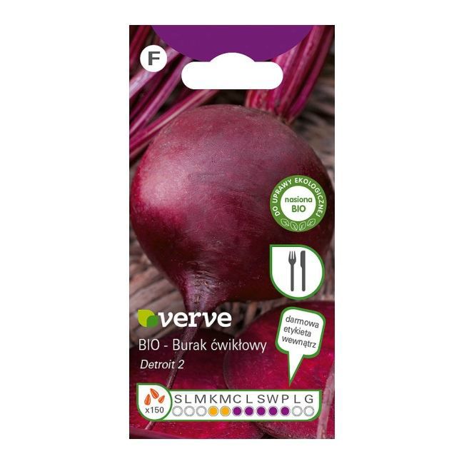 Nasiona Bio burak ćwikłowy Detroit 2 Verve