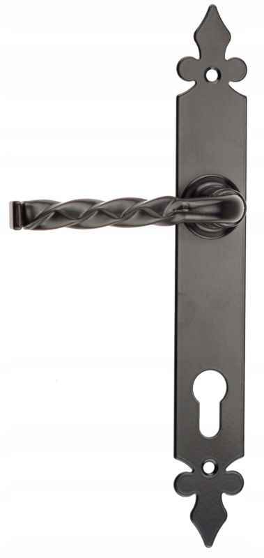 Klamka FEINZ Lilia Do Drzwi Furtki Bramy Kuta 90 Mm Wkład 1 szt.