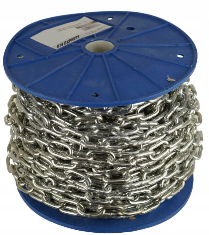 Łańcuch Gospodarczy FEINZ 4 Mm Rolka 40M Ocynkowany 500Kg 1 szt.