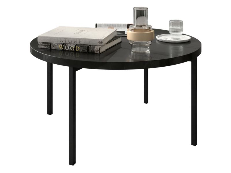 Stolik kawowy MIRJAN 24 Sigma C02 czarny połysk 1 szt.