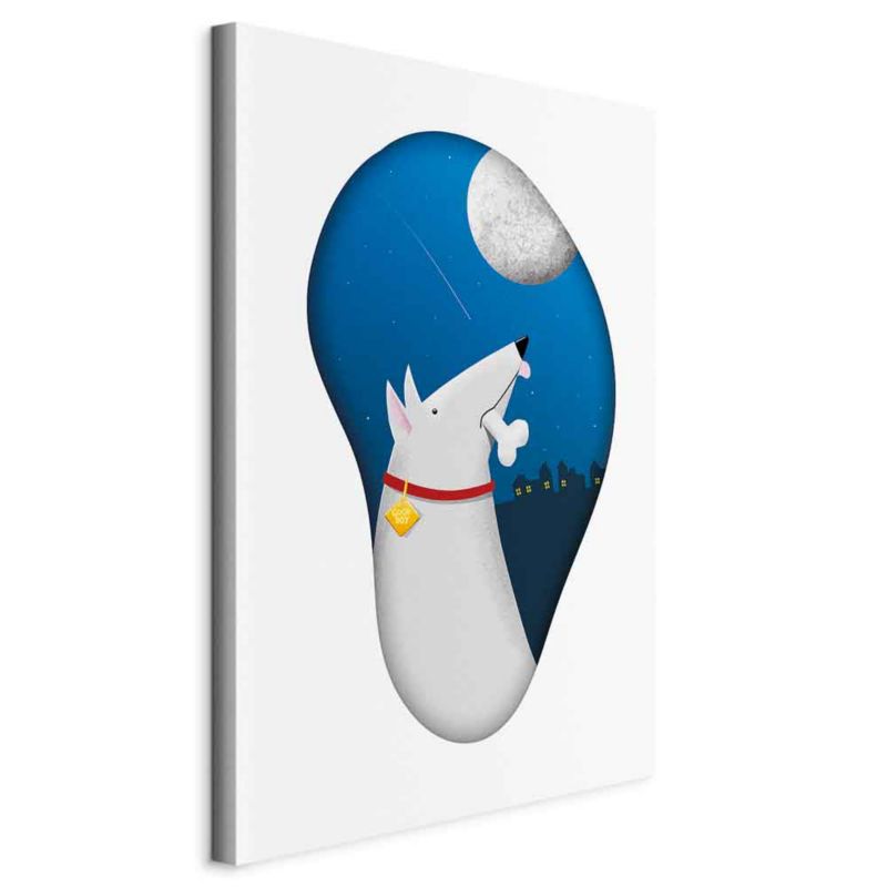 Obraz Artgeist Psie marzenia 60 x 90 cm płótno włoskie 1 szt