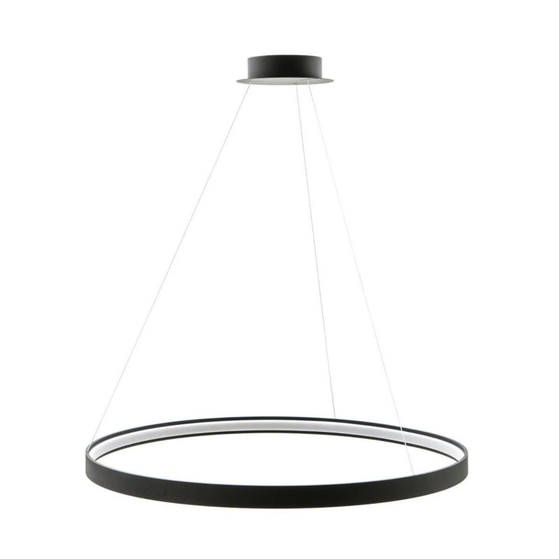 Żyrandol Zuma Line Circle czarny LED 70W 3300K styl nowoczesny wym: 250 x 110 x 110 cm metal - 1 szt.