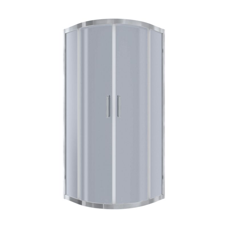 Kabina prysznicowa VERA Durasan 80x80 chrom z przyciemnianymi szybami 1 szt.