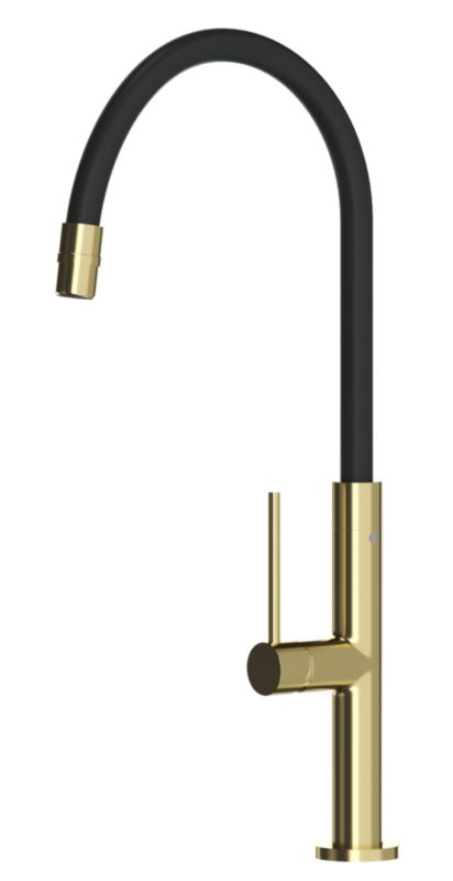 Bateria Kuchenna Z Elastyczną Wylewką Granitan Oti Złota 1 szt.