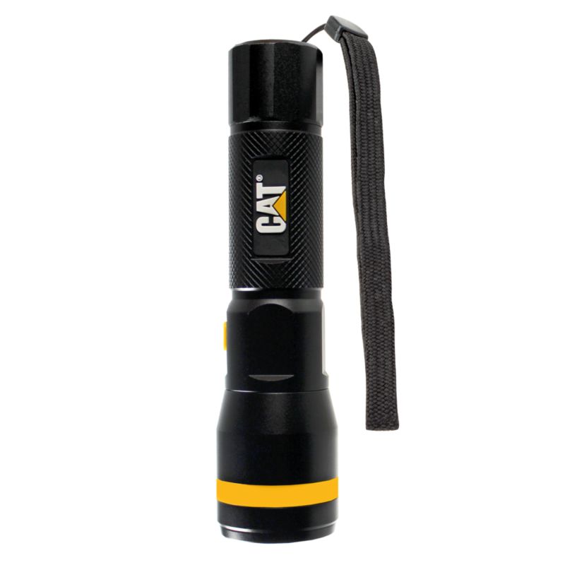 Latarka LED Caterpillar 300 lumenów latarka zoom 1 szt.