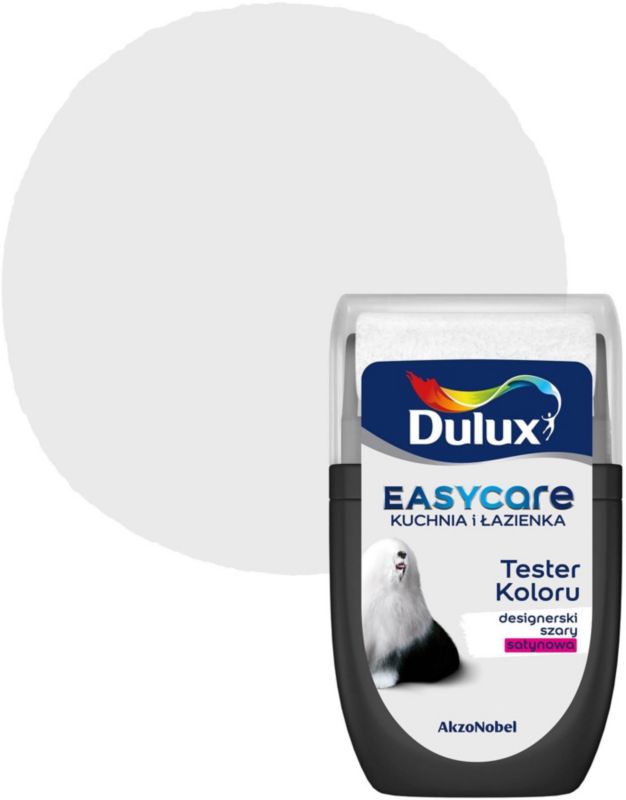 Farba Dulux EasyCare Kuchnia i Łazienka designerski szary satyna 30 ml