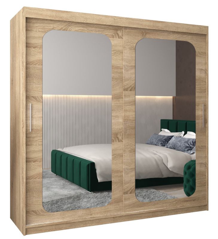 Szafa przesuwna Garderoba Abiks PROMO T3 200 sonoma/sonoma 1 szt.