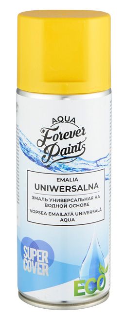 Spray wodny uniwersalny Forever Paints żółty RAL 1023 400 ml