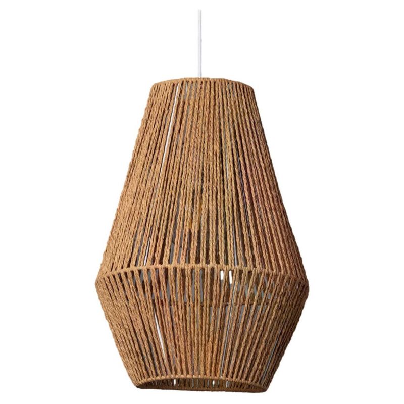 Lampa sufitowa wisząca Abruzzo Boho 0182 brązowa boho 1xE27 x 40W 1 szt.