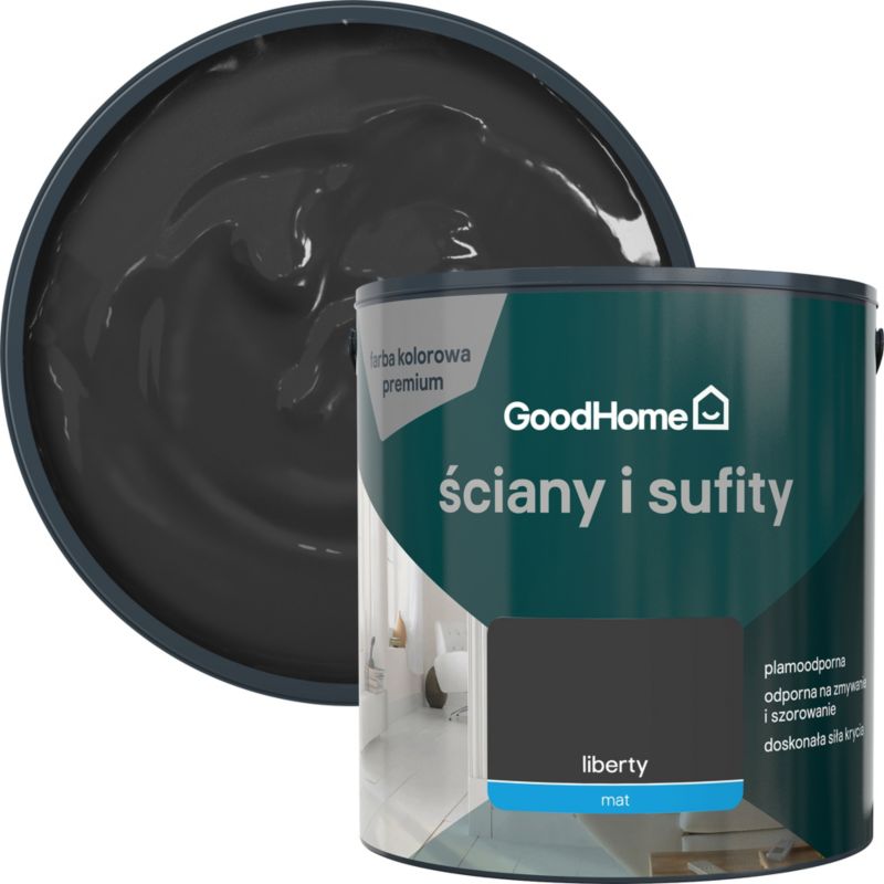 Farba plamoodporna GoodHome Premium Ściany i Sufity liberty 2,5 l