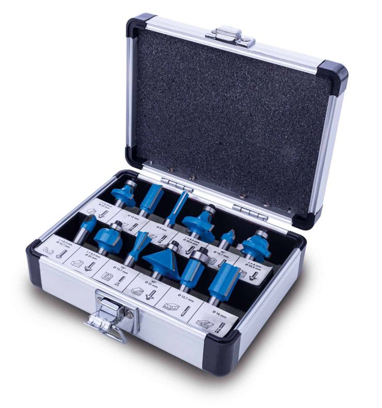 Walizka z frezami do HF50 Scheppach 1szt.