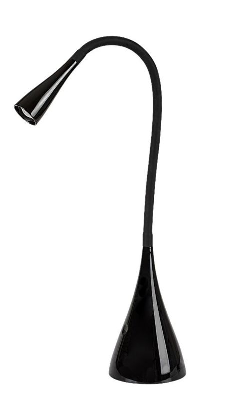 Lampka biurkowa Rabalux Jeff2 czarno-biała LED 4W 3000K 250lm IP20 wym: 48 x 11 x 28.5 cm tworzywo sztuczne - 1 szt.