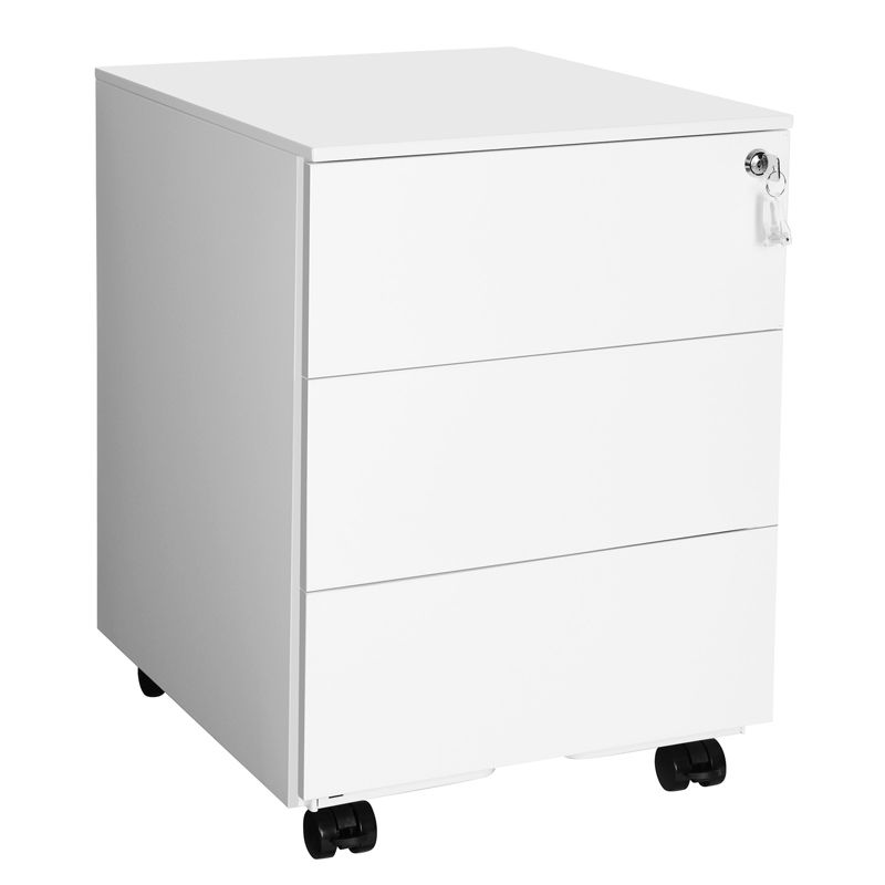 Szafka na dokumenty Songmics metalowa zamykana na kółkach 1 szt