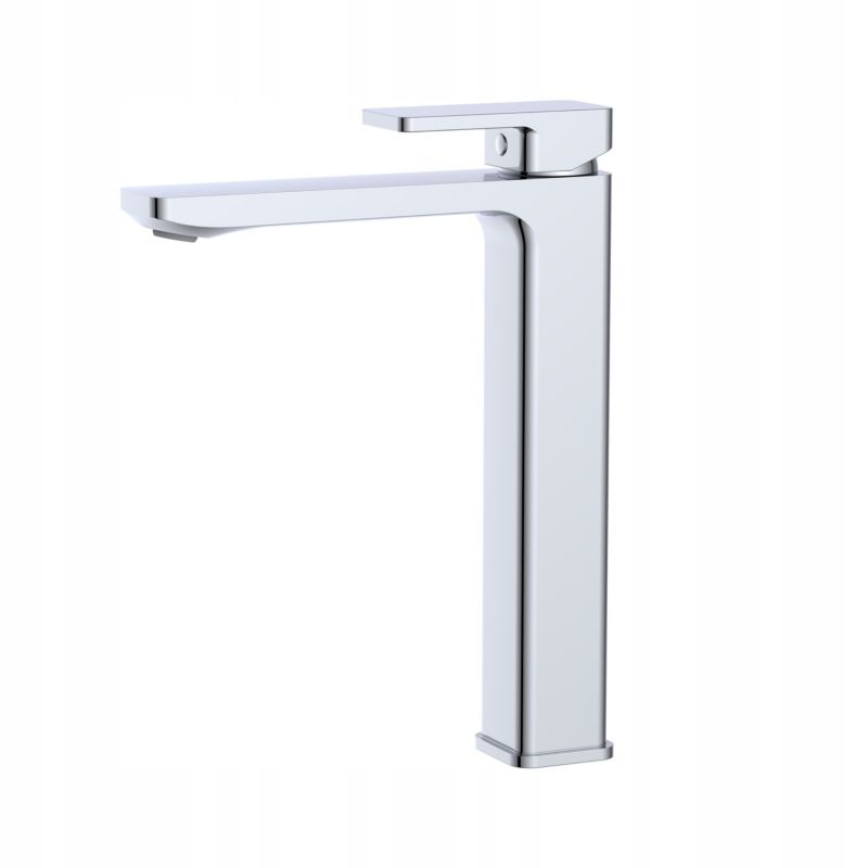 Bateria umywalkowa wysoka Durasan Montana chrom z korkiem clik-clak 1 szt.