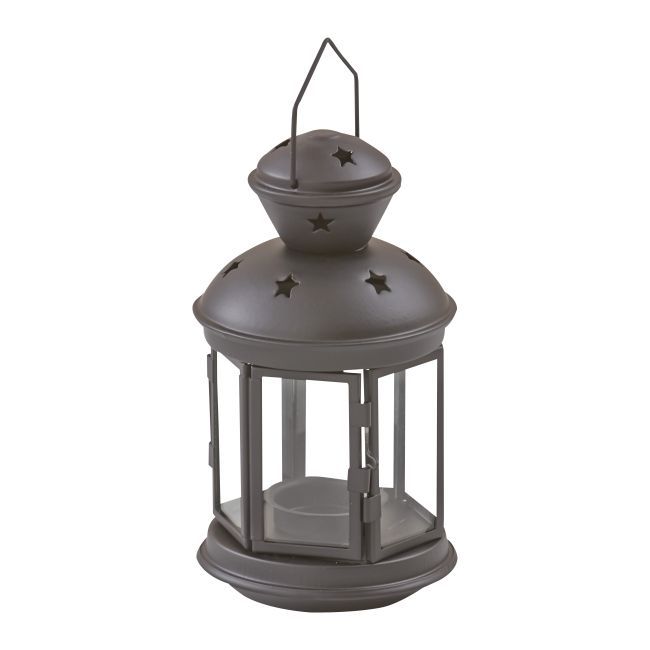 Lampion Blooma Paros 21 cm czarny