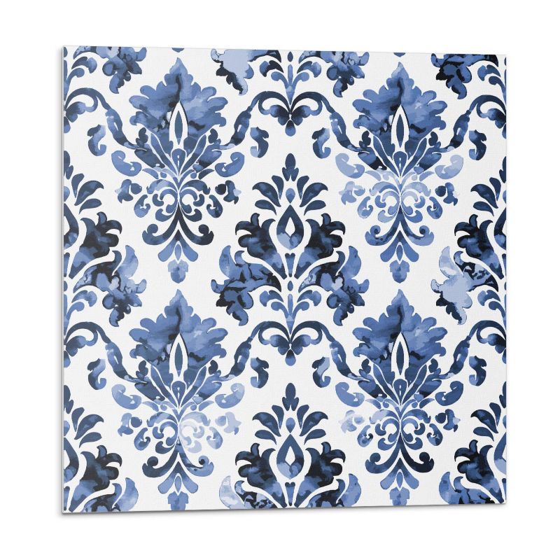 Kafelki samoprzylepne Wallfluent 50x50 cm Barokowy deseniowy wzór kwiatów 4 szt.