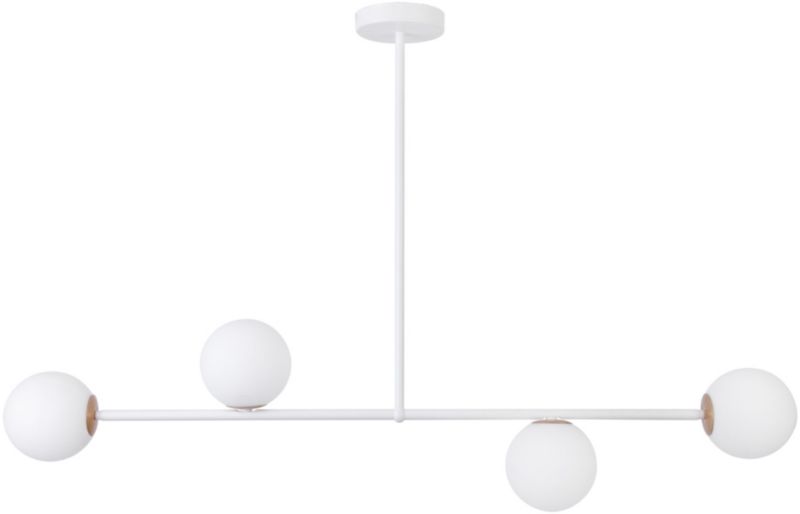 Lampa sufitowa wisząca Sigma Lighting Gama 1182 biała minimalistyczna 4xG9 x 12W 1 szt.