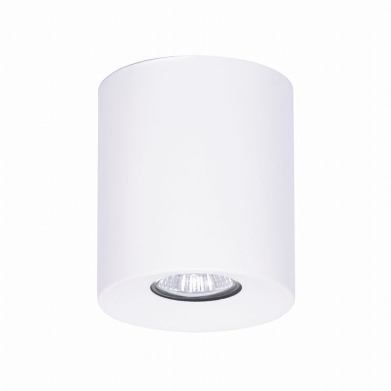 Reflektor sufitowy Kaja Horn biały 1 x GU10 x 10W IP20 wym: 11 x 11 cm - 1 szt.